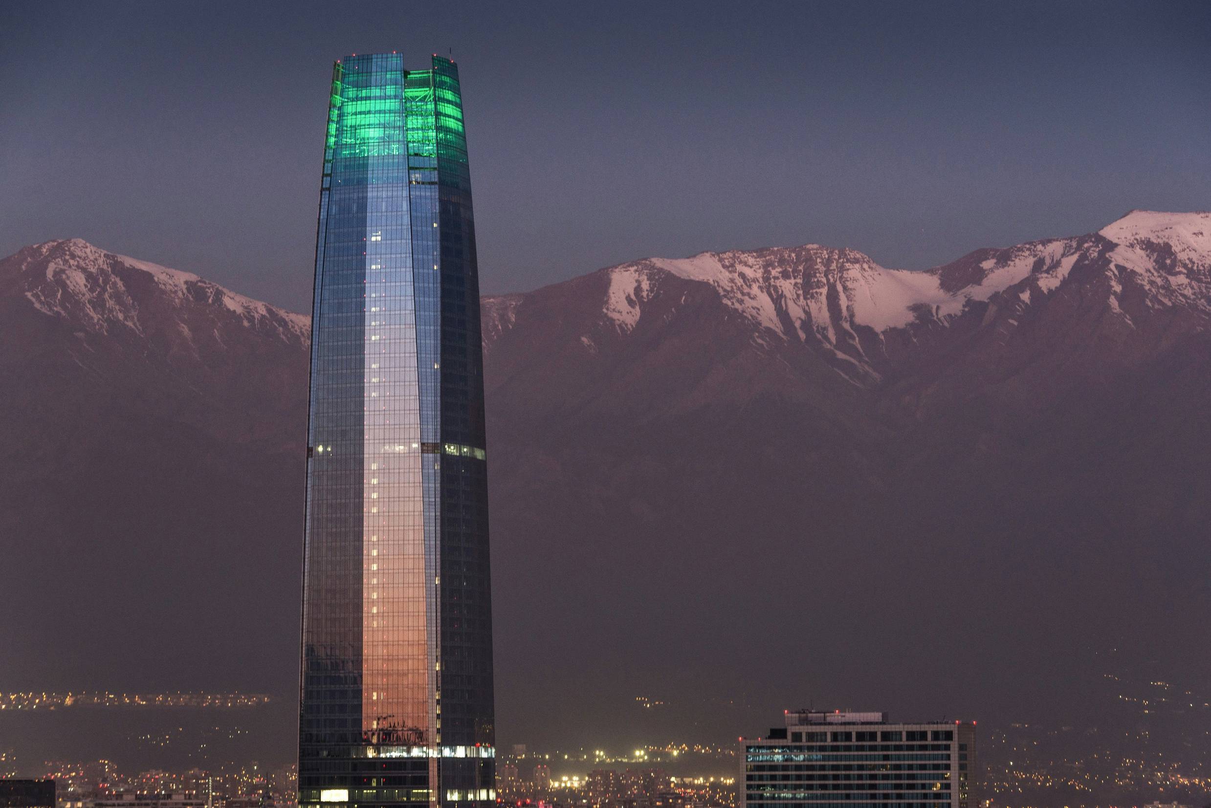 landscape photography of glass building