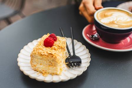 Berries and Cream Mille-Feuille